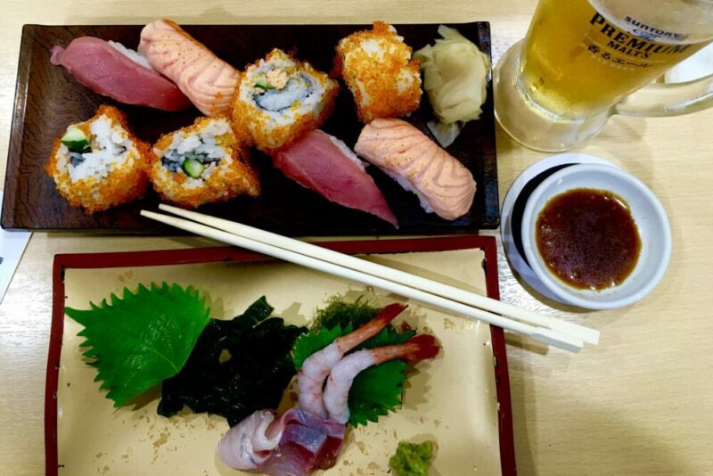 a great lunch spot for tokyo sushi in Shibuya