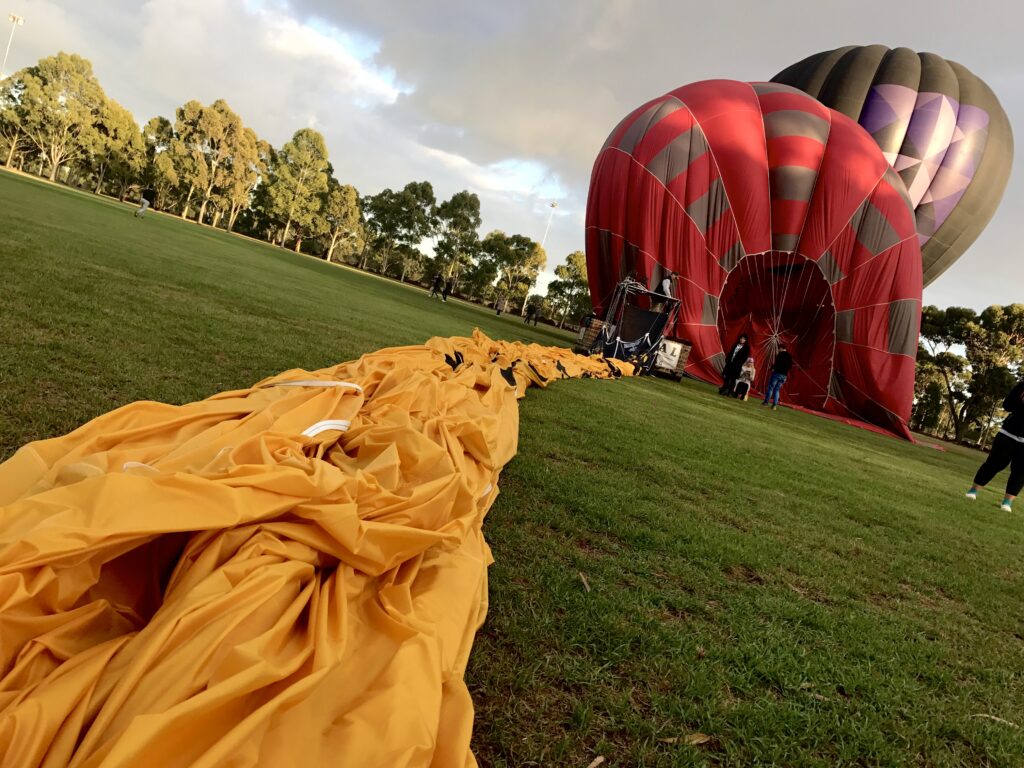 melbourne hot air balloon